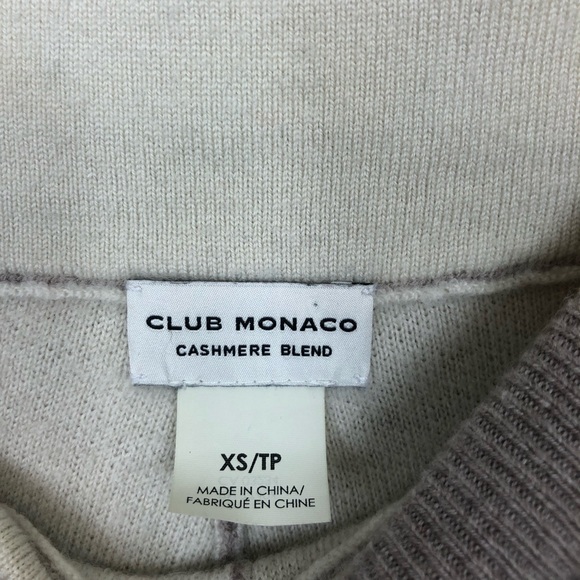 Club Monaco Wool-Cashmere Ribbed Pants Sz XS - Picture 8 of 13